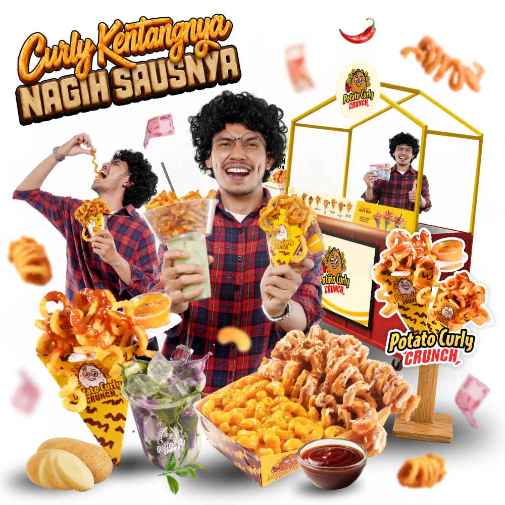 Potato Curly Crunch Showcase